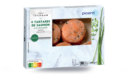 4 TARTARES DE SAUMON 4 TARTARES DE SAUMON
